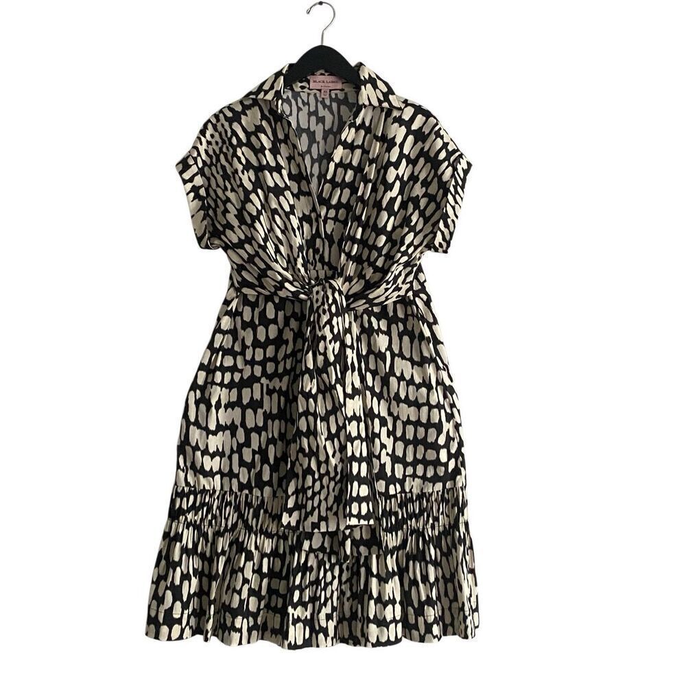 Chico’s Black Label Tie Wrap Sress sie XS